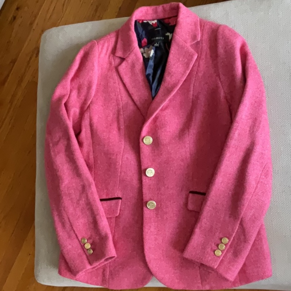 Talbots Pink Blazer